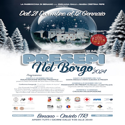  playbill Cribs in the village - Orvieto 